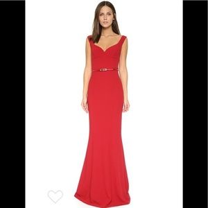 Black Halo Konia Red Clasic Gown Sz 10 $575